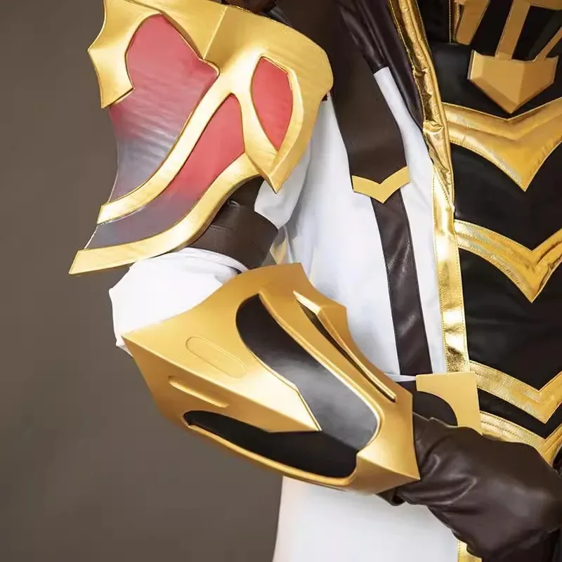 Arcane temporada 2 jayce lol cosplay peruca jayce sobrevivente traje bonito armadura acessórios adereços uniforme completo festa masculino novo conjunto