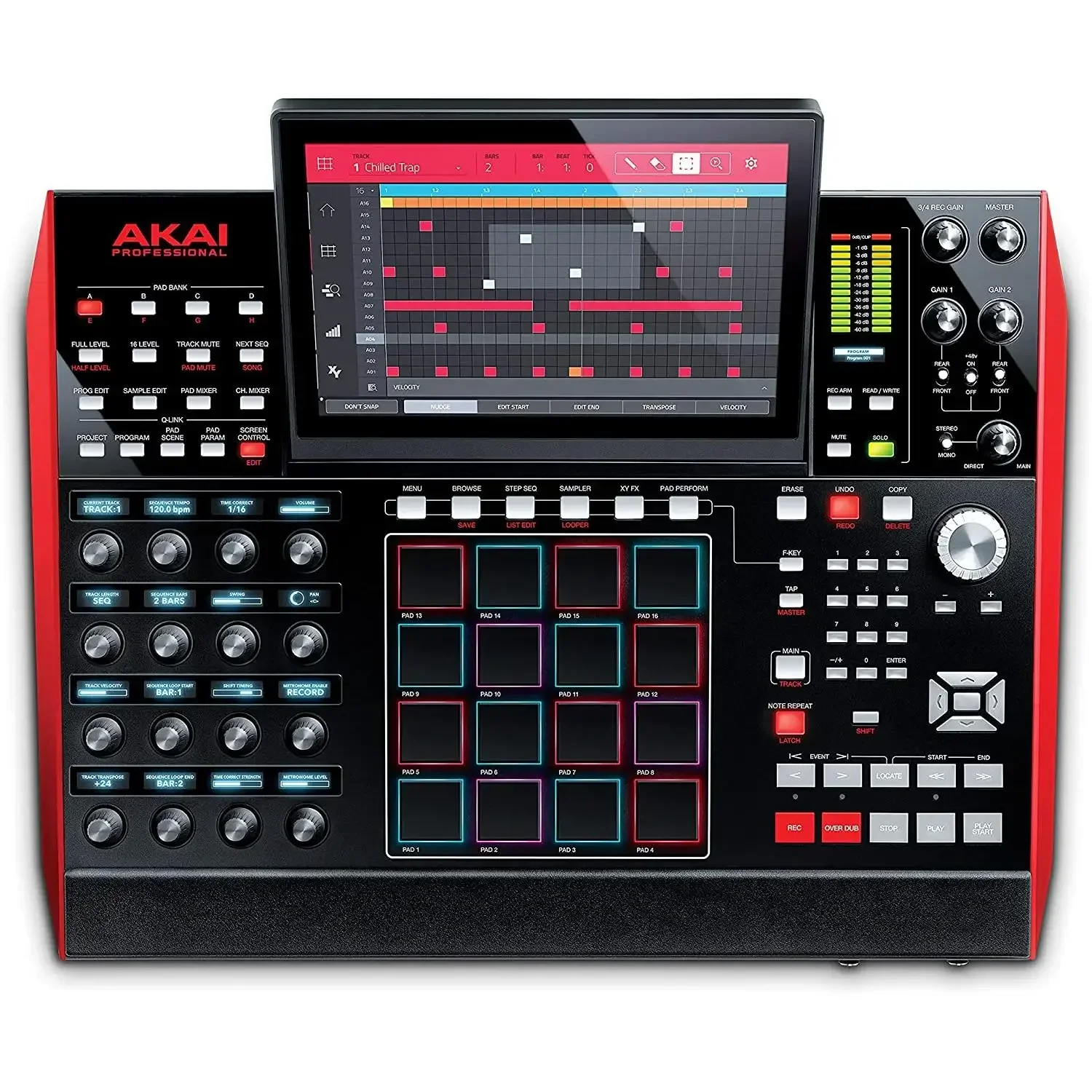 خصم الصيف بنسبة 50% AKAI Professional MPC X - آلة الطبول المستقلة #1