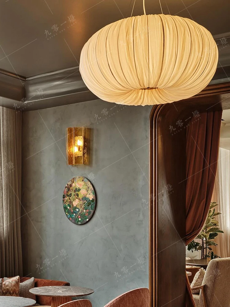 Mid Ancient Style Pendant Lamp French Retro American Restaurant Bedroom Nanyang Style Song Style