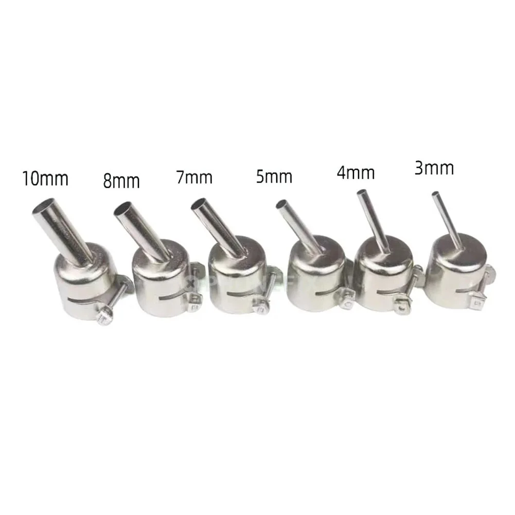

7pcs 3-10mm Hot Air Nozzles Welding Nozzles For 850 Series Hot Air Rework Stations For BGA Soldering Tools