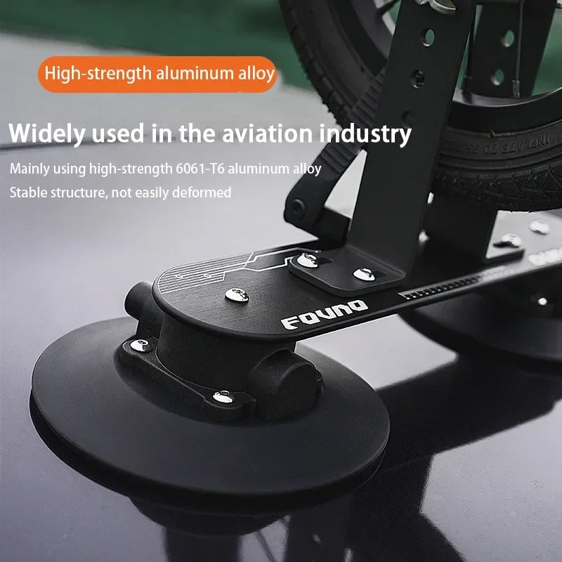 Roof Balance Car Decoration Car Top Bicycle Fixed Suction Cup Roof Modification Decoration - Balance Car or Suction Cup Bracket - view 2