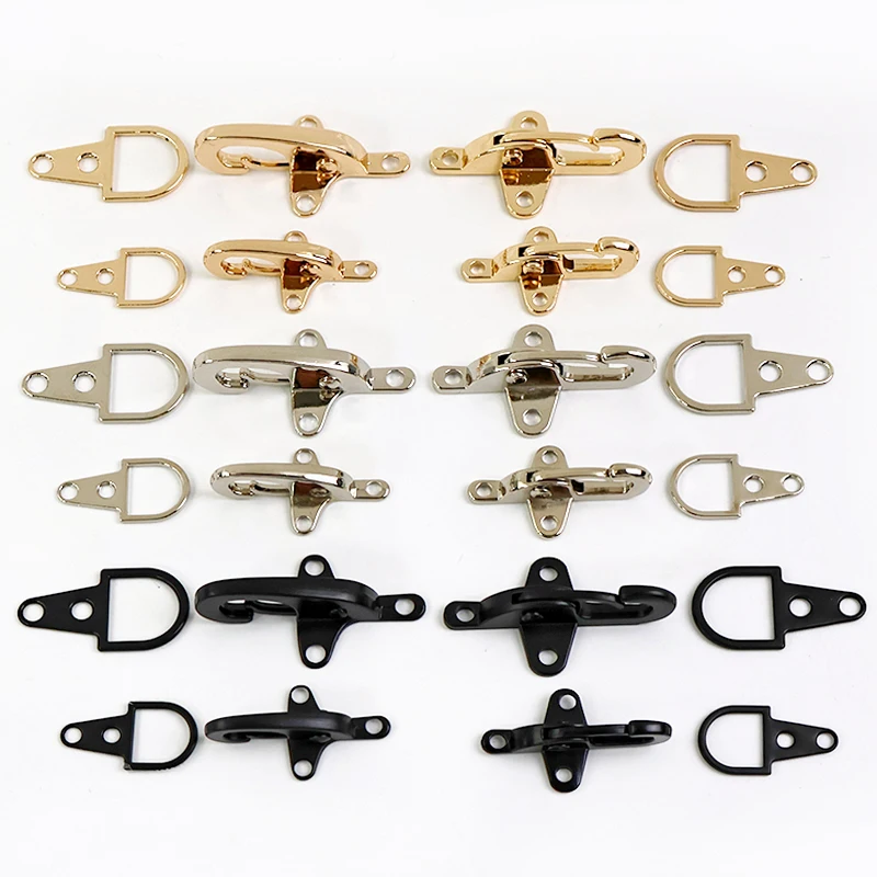 

2-5Pcs Meetee Jacket Decorative Carabiner for Bag Strap Lobster Buckle Fireman Clasp Coat Metal Belt Buckles Sewing Accessories