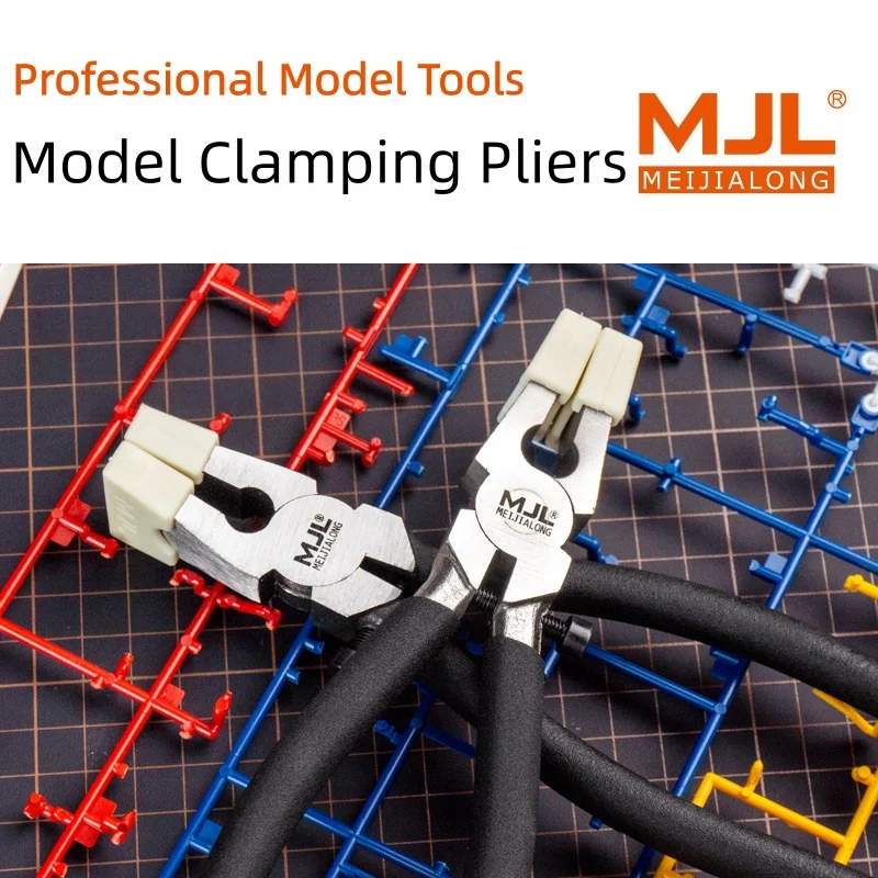 

Figure Pliers Model Joints Assembly Tools Flat Mouth Rubber Sleeve CNC Scene Model Car Airplane Precision Professional