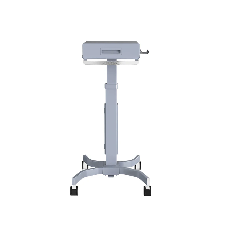 Medical Mobile Gas Spring Workstation  cart with laptop  trolley medical monitor cart for clinic