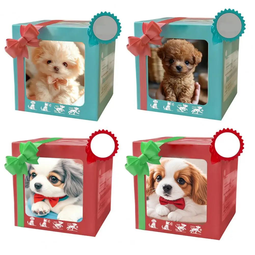 Filhote de cachorro de pelúcia brinquedo interativo eletrônico andando latindo balançando cauda filhote de cachorro crianças presente natal e halloween presente robô cão 2025