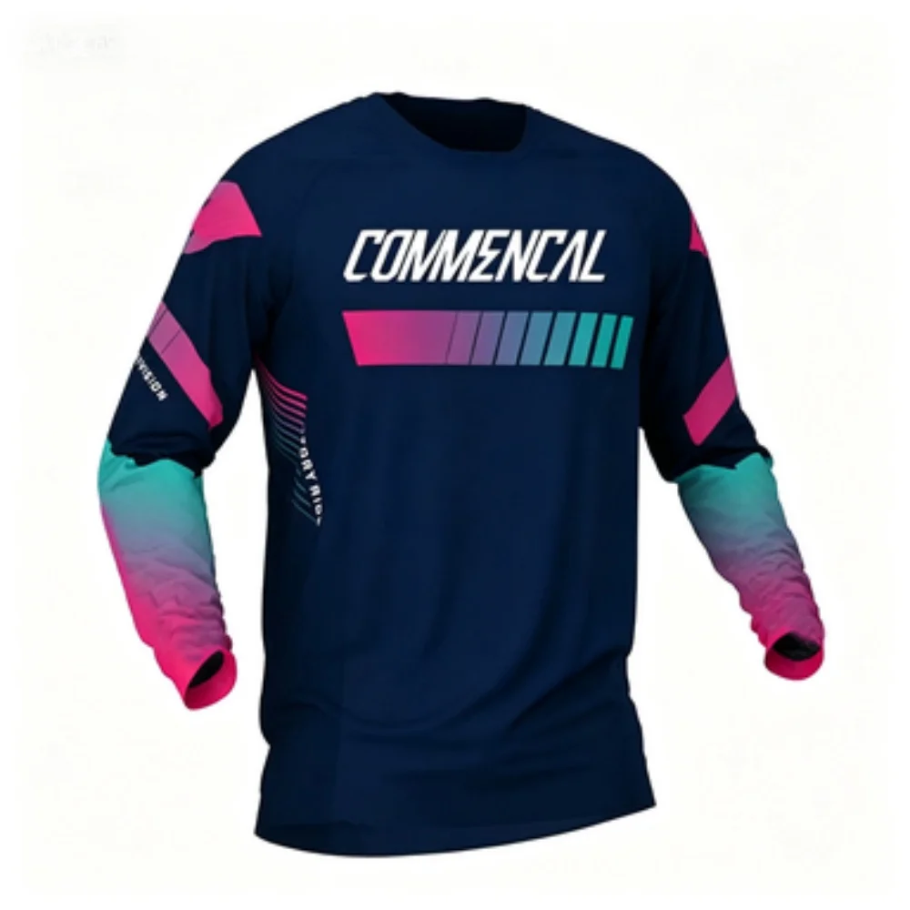 Sporty Long-Sleeve T-Shirt with Trendy Print Comfortable Breathable for Daily Casual & Light Sports Wear
