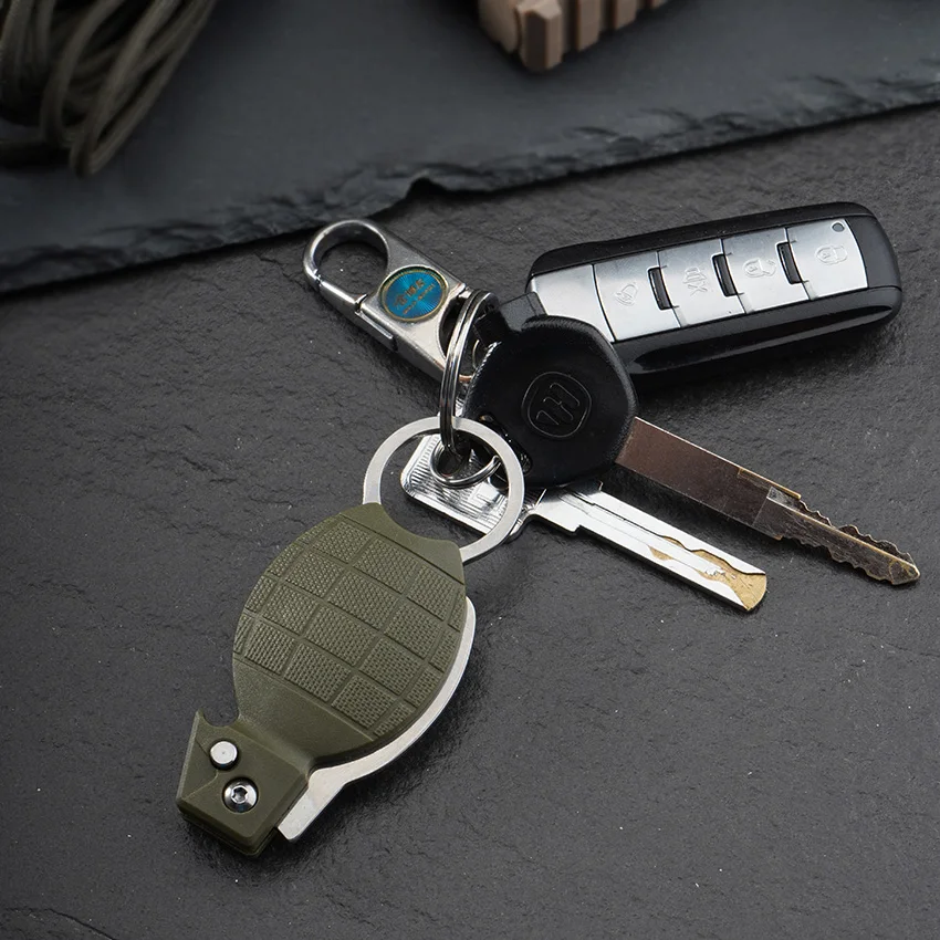 Imagem -04 - Gagi Faca de Bolso Multifuncional Facas Dobráveis para Mergulho ao ar Livre Faca de Envoltório Rápido Chaveiro de Presente Ferramentas de Acampamento com Assobios Edc