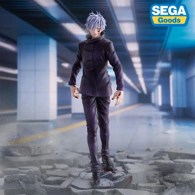 

Genuine Sega Anime Luminasta Jujutsu Kaisen Gojo Satoru Action Figure Cool Desktop Ornament Colleciton Model Birthday Toys Gifts