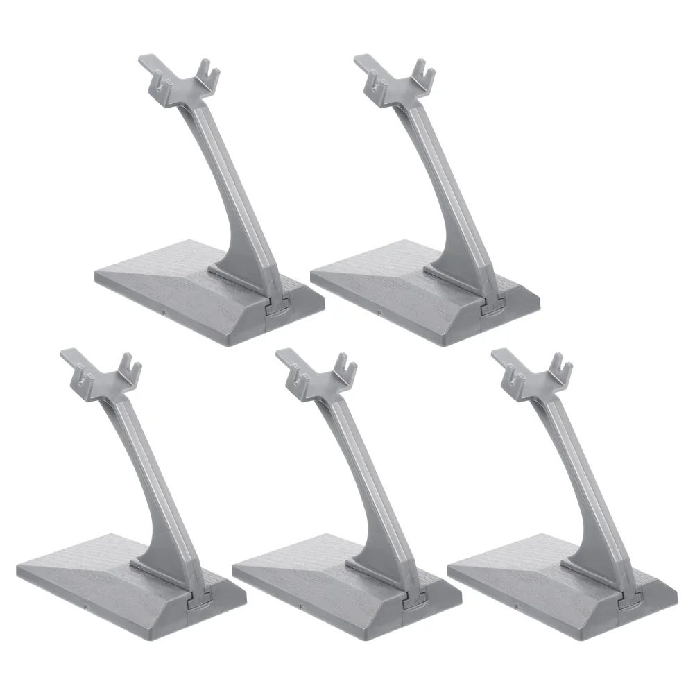 5 Pcs Aircraft Model Stand Airplane Display Shelf Support Base Holder Monitor Car Rack for Plastic Storage Desk