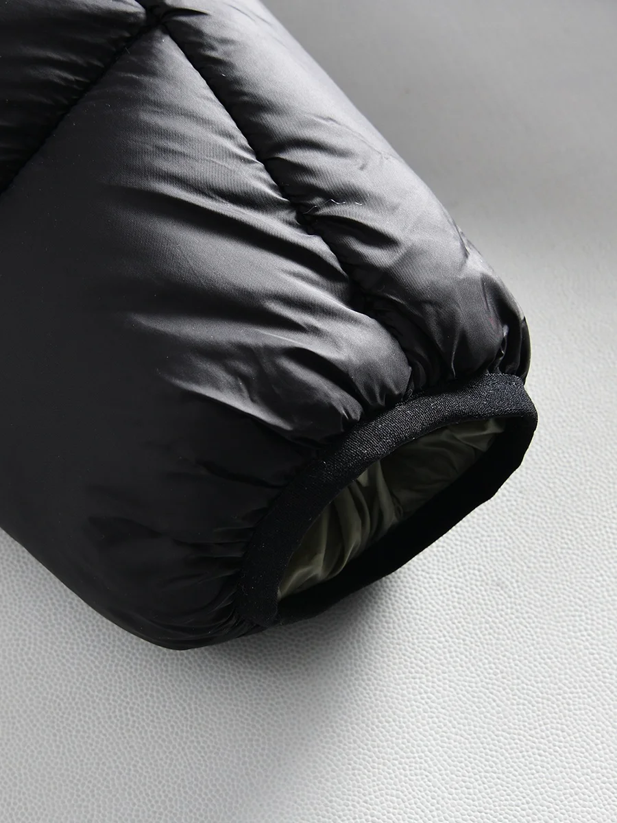 Chaqueta ra con Capucha de Aodón para Jóvenes, Ropa de Abrigo Informal de Invierno, Chaqueta uesa y Cálida para Exter...