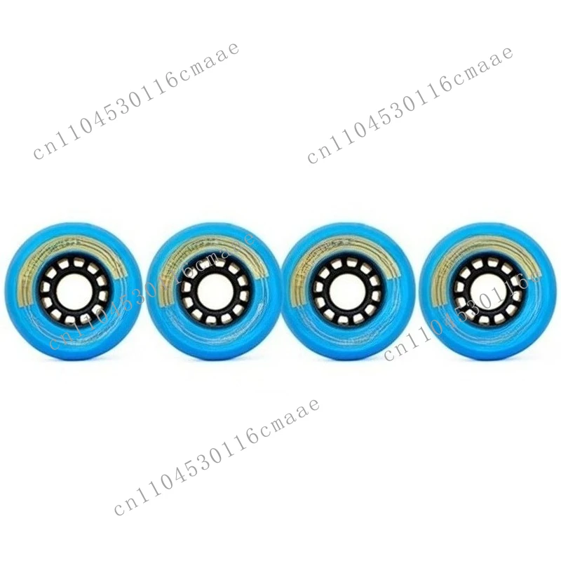 

New Roller Road Board Split Portable Skateboard Wheel 82A Drift Board Wheel Anti Slip, Blue
