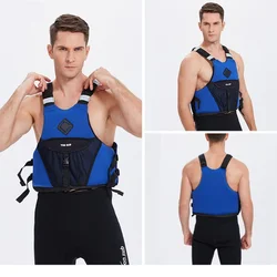Life Vest for Adults Jet Ski Kayak KiteSurf Life Jacket Motorboats Swimming Drifting Fishing Rescue Life Jackets