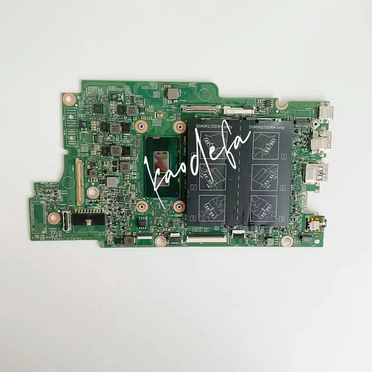 17810-1 Mainboard UNTUK DELL Inspiron 13 3390 Motherboard Laptop CPU: i5-8250U SR3LB DDR4 CN-0K3GFH Test K3GFH 100% tes OK