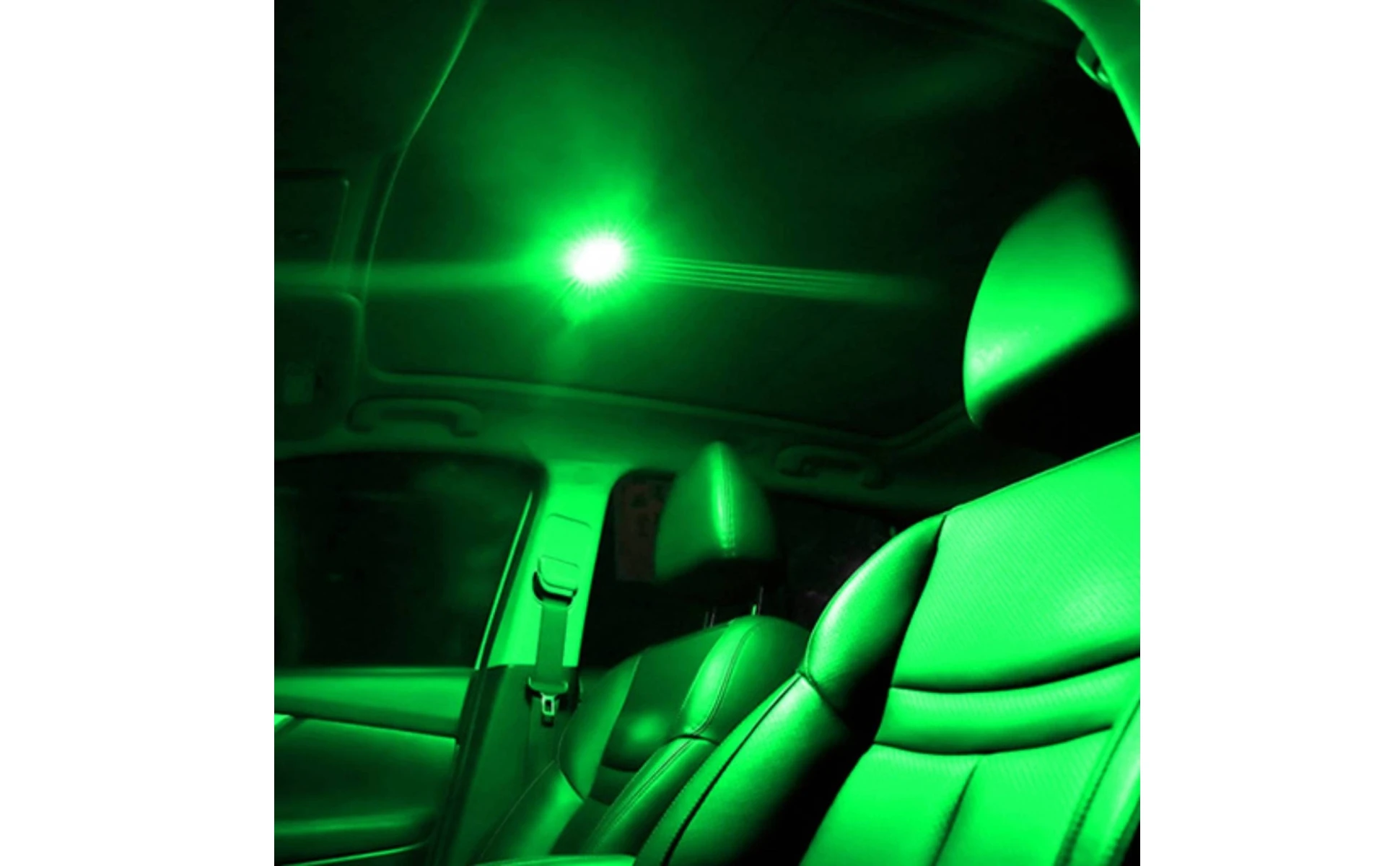 4 Pieces Car Ambient Light with Controller Adhesive-Backed Interior Ambient Lighting Kit LED Light Kit Dynamic Modes for Drivers