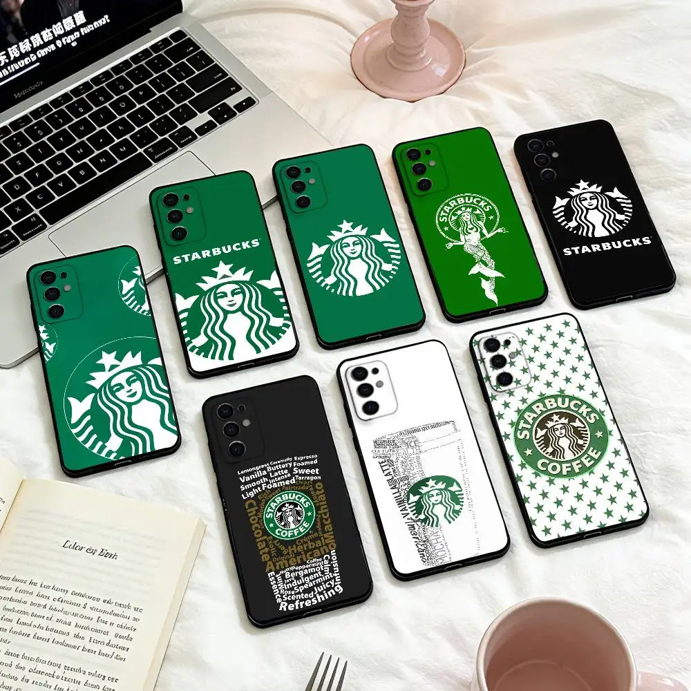 

Cool S-Starbucks L-LOGO Phone Case For Samsung S 25,24,23,22,30,21,10,9,Ultra,Plus,Lite,FE,4,5 G Soft Black Case