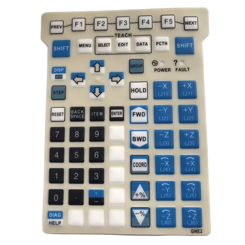 For Fanuc GNE2 Teach Pendant Protective Film Membrane Keypad