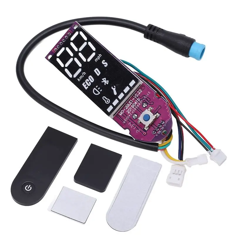 【Big Deal】Electric Scooter Circuit Board Purple & Black Contain Screen Switch Cover For MIJIA M365 Pro Scooter Dashboard