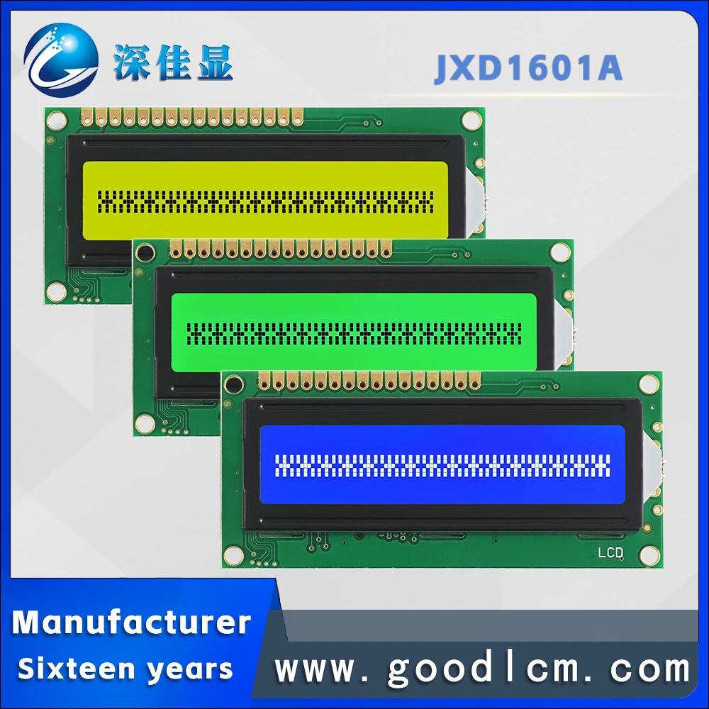 Module d'affichage LCM ST7066/AIPravi 66, JXD1601A STN, matrice de points de caractères de langue russe de haute qualité