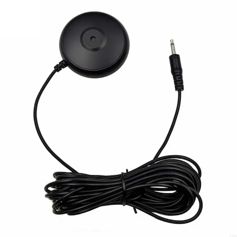 F92A 3.5mm Microphone 5m ABS Plug and Play for Laptop Desktop Computers PC Recordings Games Streaming Hifi Enlarge Voice
