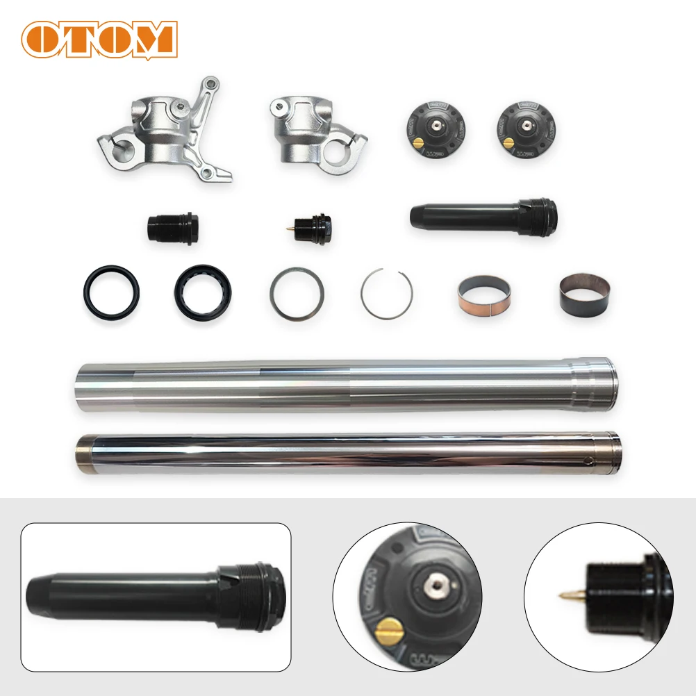 Аксессуары для передней вилки мотоцикла OTOM для KEWS k16 NB300 K23 YBS300 Dirt Bike HTW HT, комплект деталей передней вилки подвески, втулка