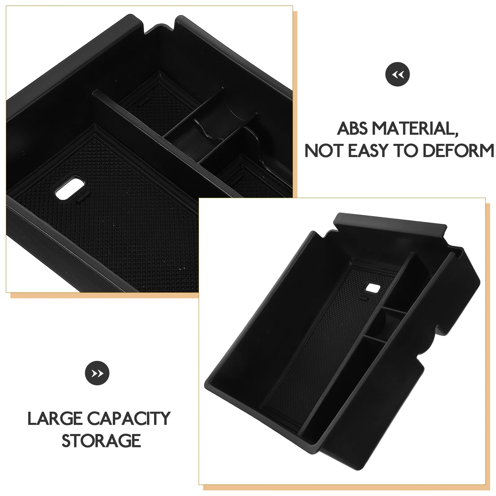 

Multifunctional Car Dashboard Storage Box Center Console Organizer Tray Durable Vehicle Dashboard Storage Tray For Phone Wallet