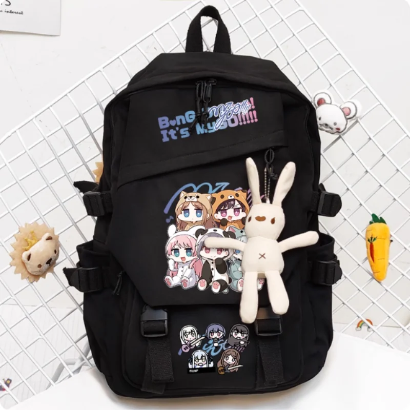 Anime BanG Dream MyGO Takamatsu Tomori Schoolbag Fashion Casual Teenagers Student Backpack Handbag B2450
