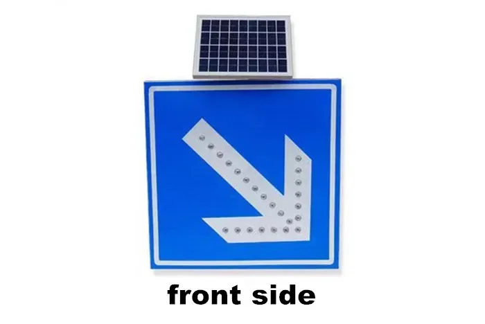 high quality Reflective direction arrow road signs traffic arrow chevron road warning sign