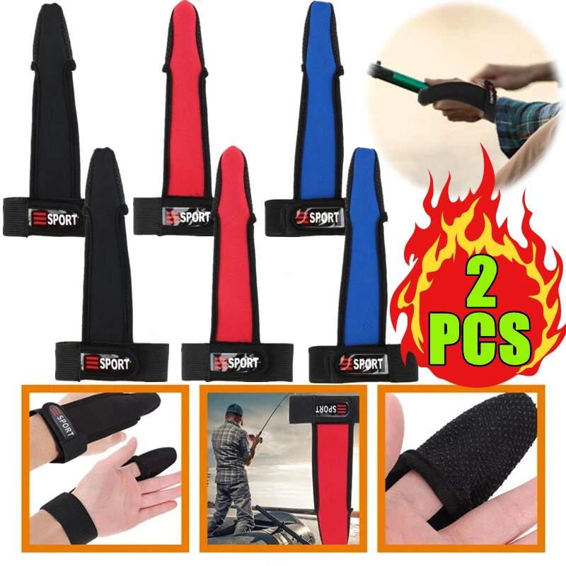 1-2-個釣りシングルフィンガープロテクターキャスティングライン投げノンスリップ漁師用海屋外ホットフィッシンググローブツールアクセサリー