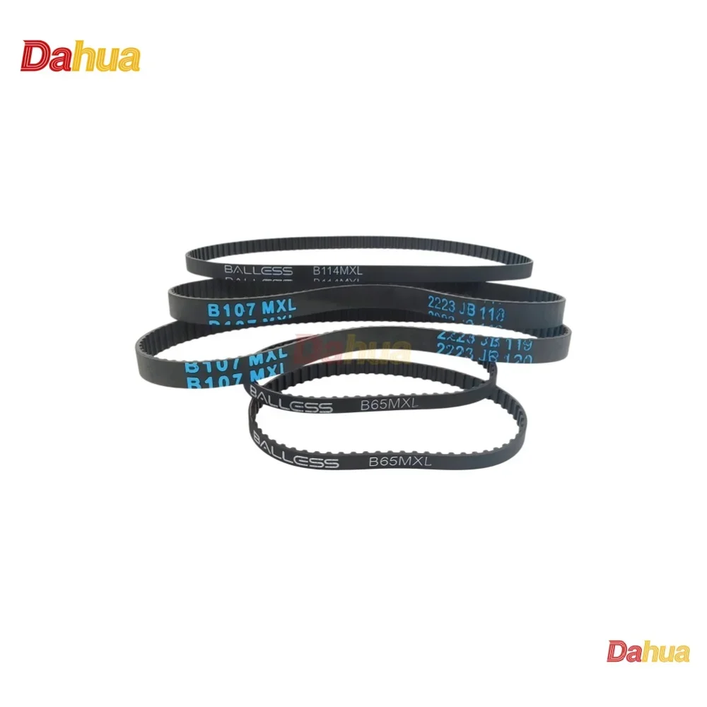 MXL Timing Belt, Pitch=2.032mm Width3/4/5/6/8/9/10/12/15mm Length B-46/47/49/50/51/52/53~71/72/73/74MXL Rubber Synchronous Belt