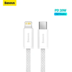Basues 20W PD USB C Cable for iPhone 14 13 12 Pro Max Fast Charging USB C Cable for iPhone 12 Mini Pro Max Data USB Type C Cable