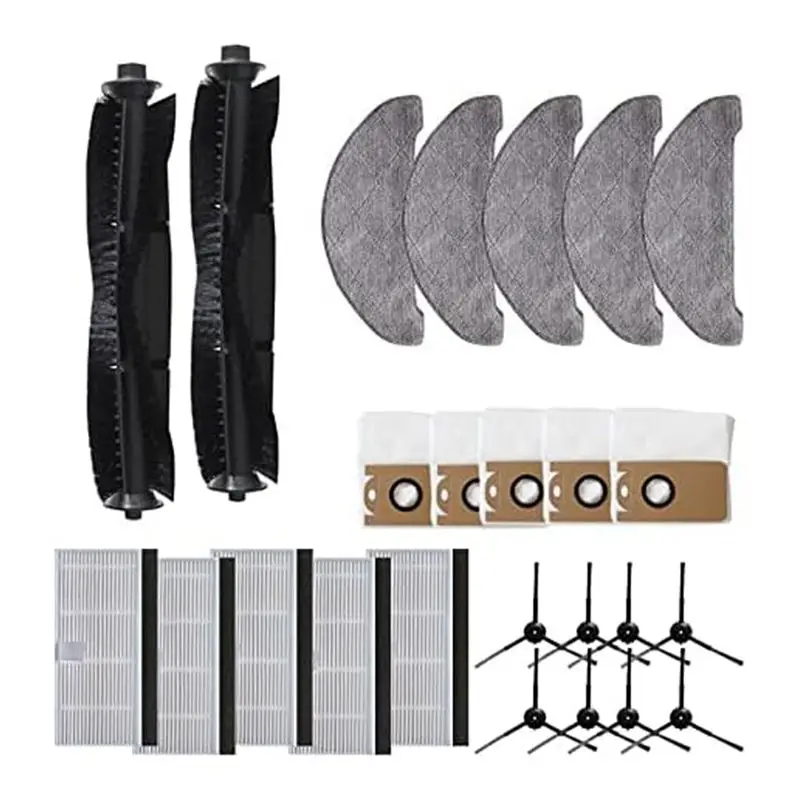 

Сменные запчасти для пылесоса Laresar L6 Pro: насадка-швабра, мешок для пыли, аксессуары T10 (модель A63Z)