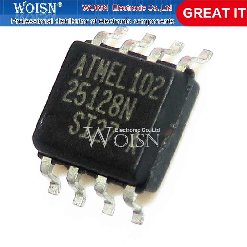 

10 шт AT25128B-SSHL-T 25128 SOP-8