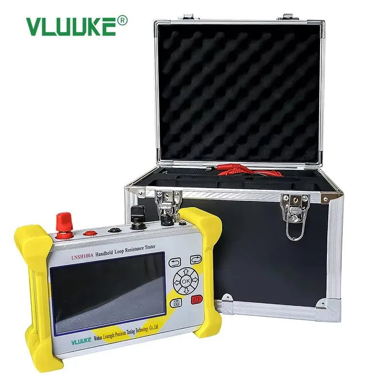 Gold seller VLUUKE LNSH100A Electronic Handheld Loop Resistance Tester 220V Power Source