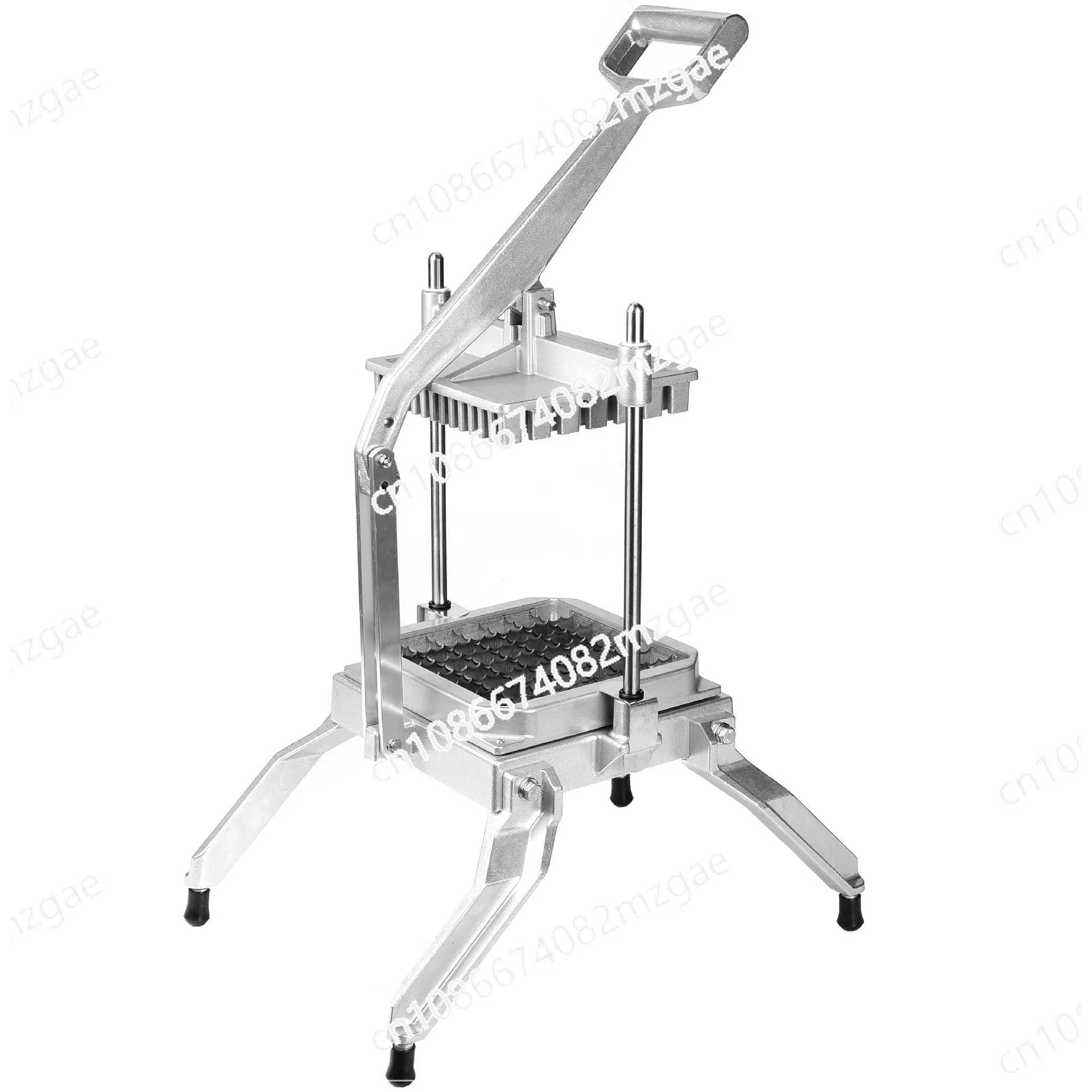 Lever-Type Manual Cabbage Cutter Commercial Vegetable Shredder, Pre-Cut Food Chopper Machine with Adjustable Sizes