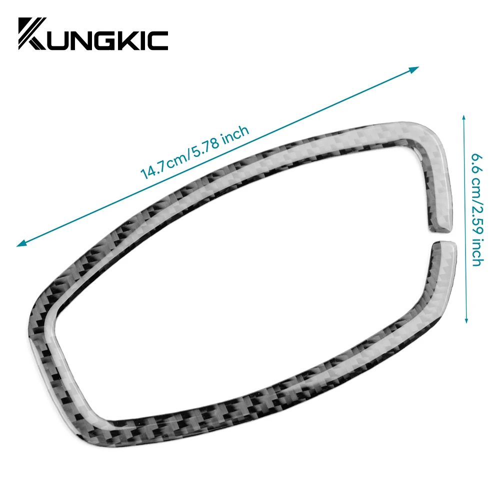Real Soft Carbon Fiber Sticker For Renault Megane 2009 2010 2011 2012 2013 2014 2015 LHD RHD Inner Door Handle Interior Trim