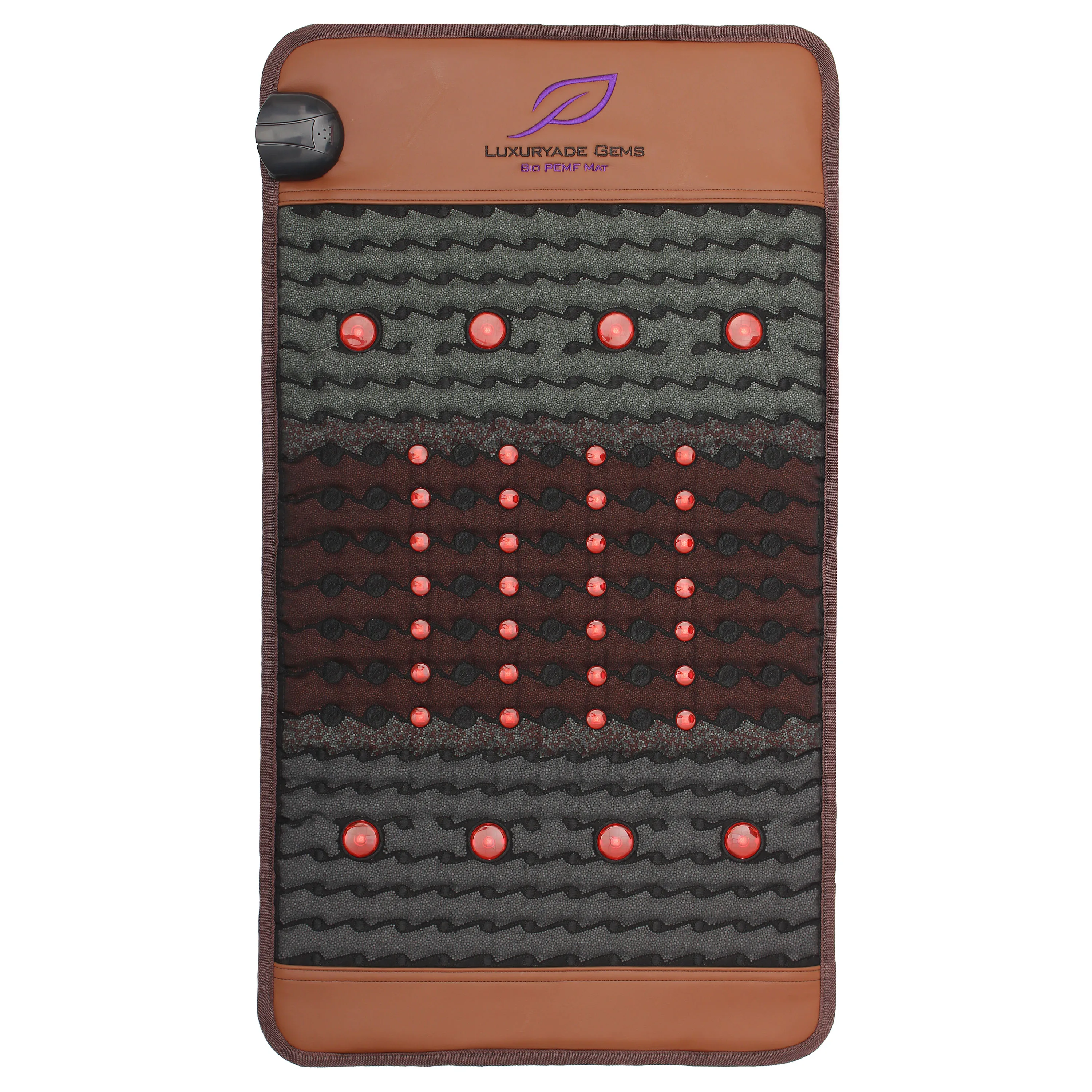 

Luxuryade K85 PEMF Bio Therapy Mat Photon Red Light NIR Cushion far Infrared Tourmaline Jade Mini Sauna Massage Mattress