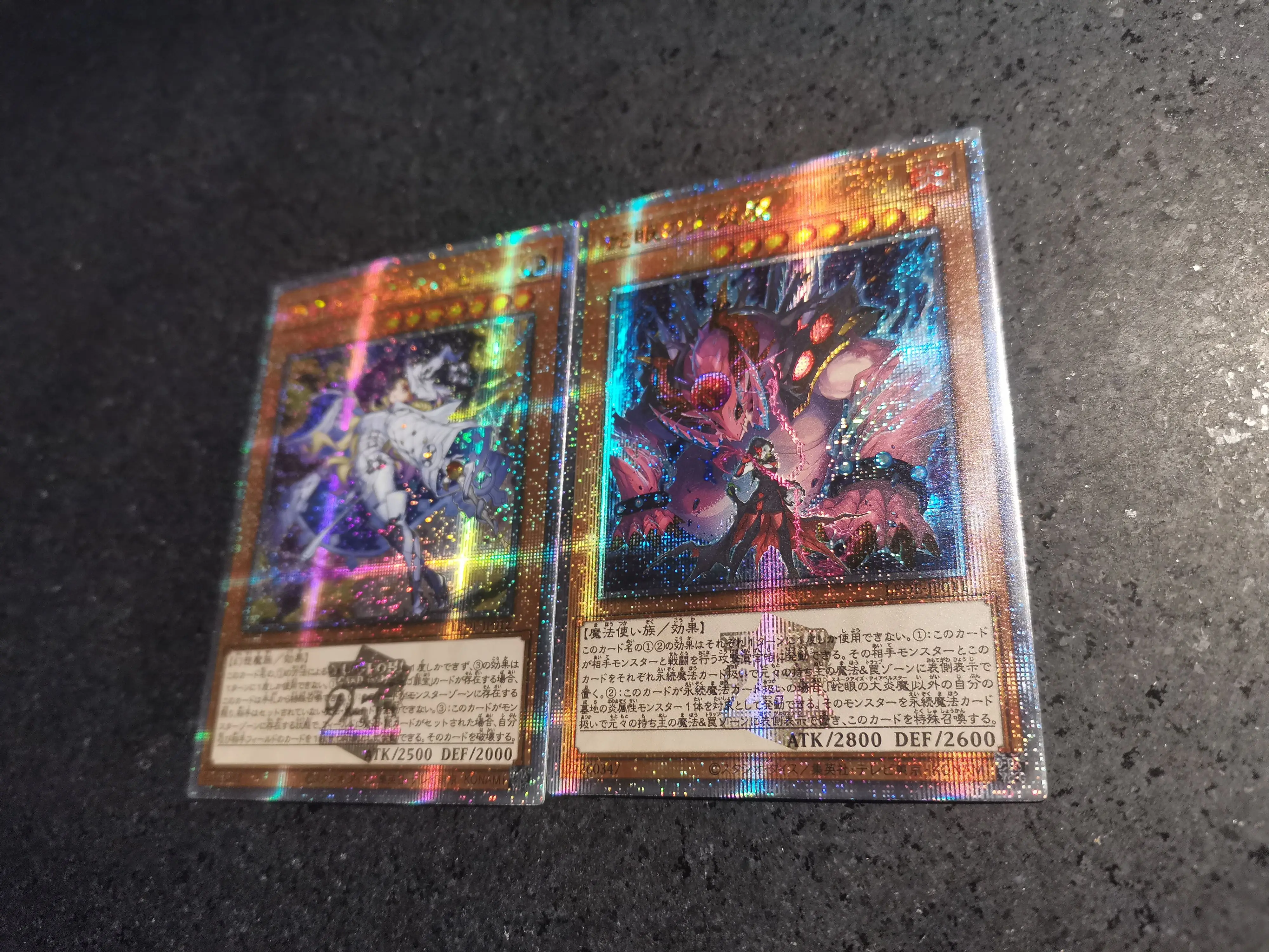 Yu-Gi-Oh! Diy Card cartoon character Diabellze the Original Sin keeper Diabellstar Collectible card toy Christmas birthday gift