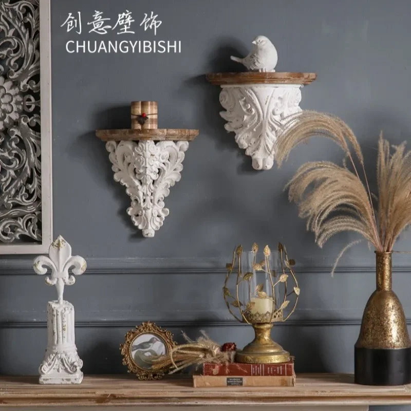 European-style old wall decoration, living room entrance study hotel corridor decoration wall decoration