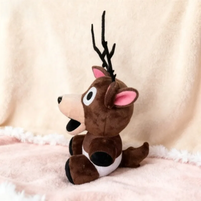 18cm 99 Nights In The Forest Deer Plush Toy Movie Peripheral Stuffed Animal Deer Doll Kids Birthday Halloween Gift