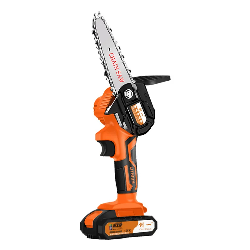 

LJY~~Household 12 inch lithium chainsaw saw chainsaw lithium logging saw rechargeable chainsaw saw tree 6 inch