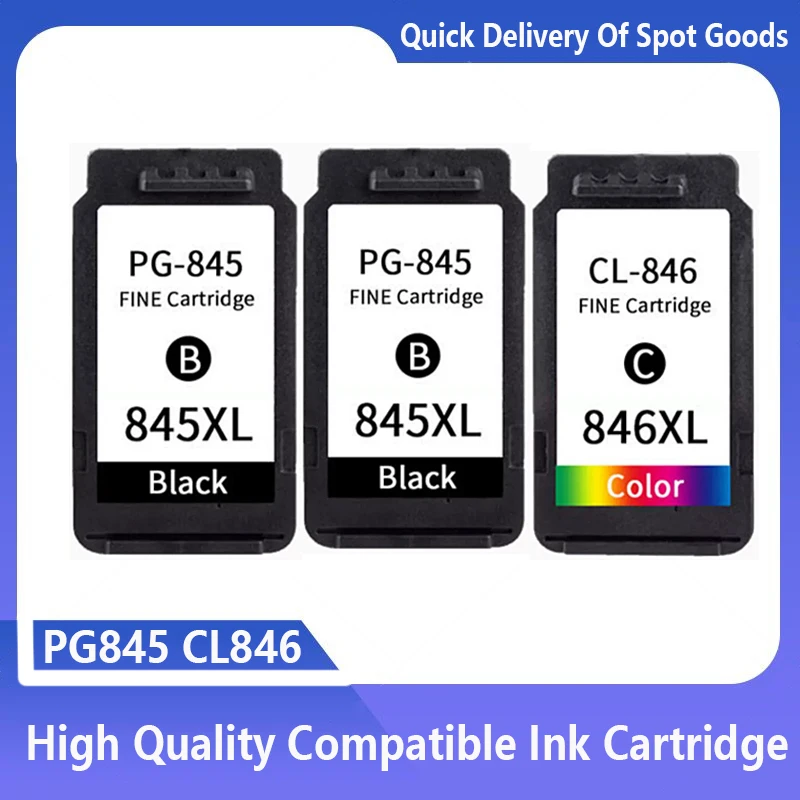 PG845 CL846 PG845XL CL846XL Remanufactured Ink Cartridge for canon Pixma MG2400 MG2500 MG2580 IP2880 all-in-one Printer