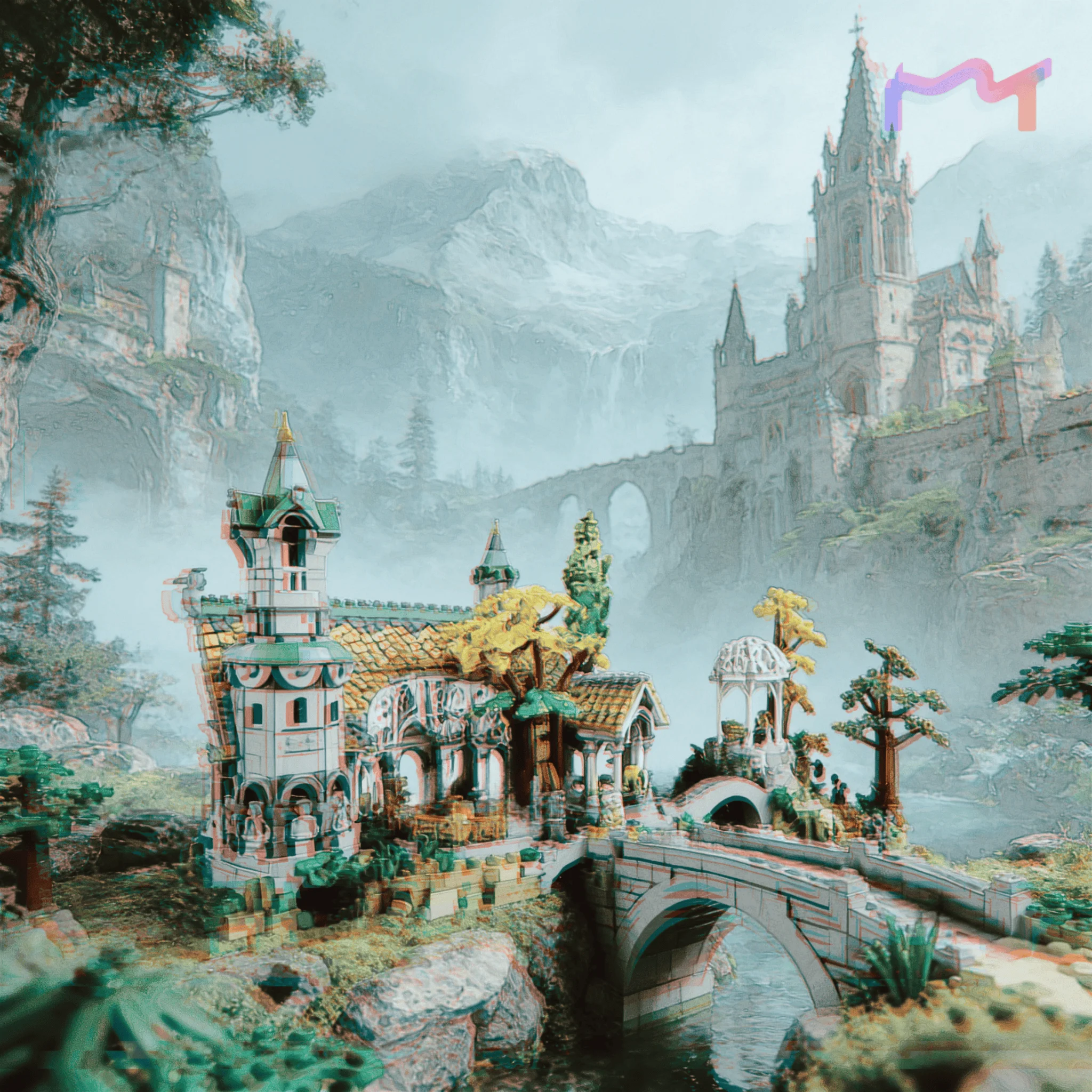 

6167 PCS Movie Series Building Blocks Castle, suitable as birthday and Christmas gifts for children and adults