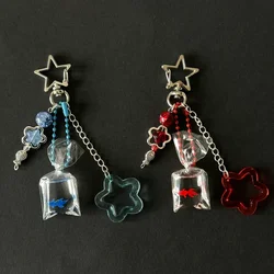 handmade japanese fish charm keychains