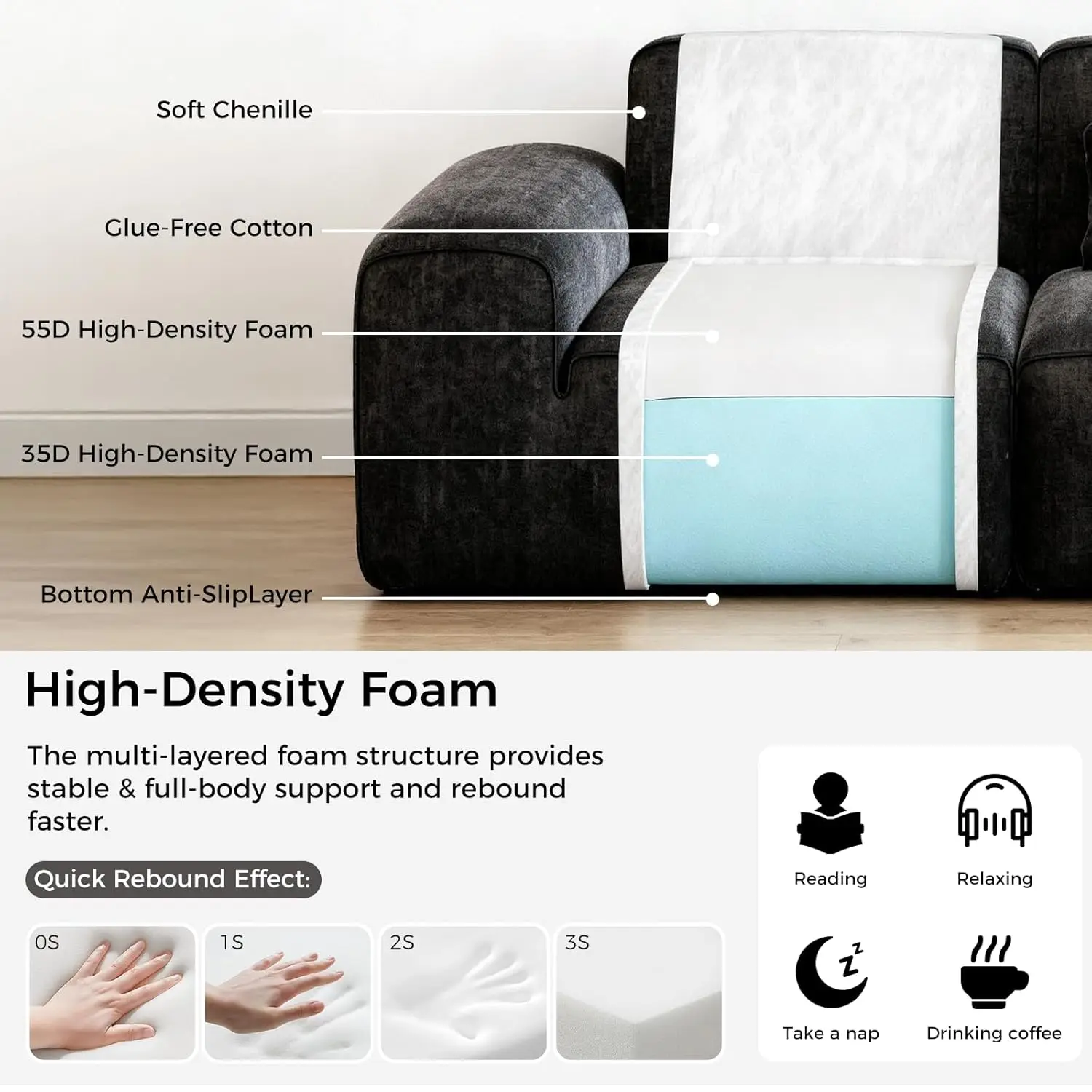 Thumbnail 4 - #35 Best Rated Modular Sectional Sofas to Buy in 2026