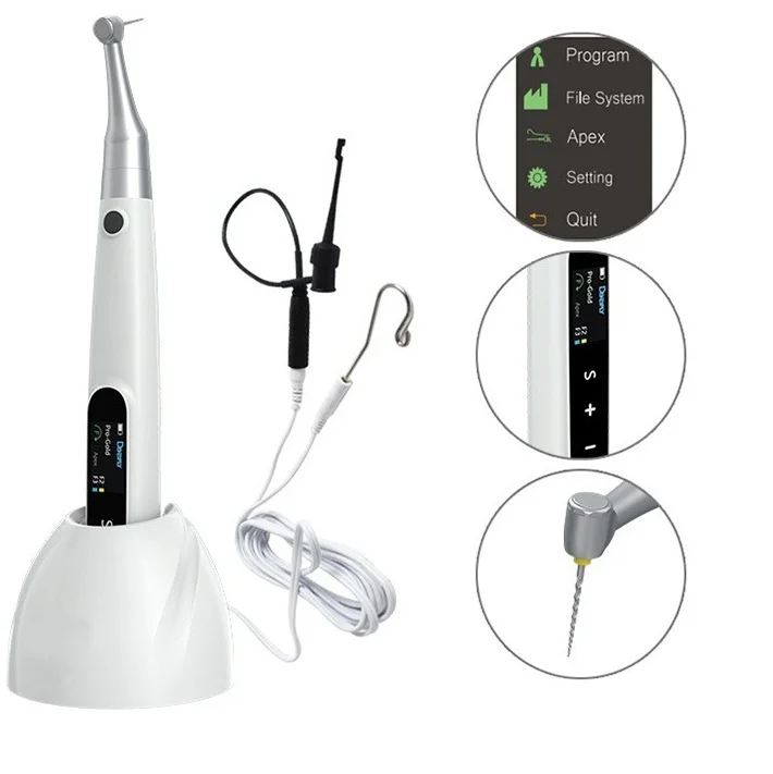 Dental 2-in-1 16:1 Wireless Root canal Preparation Machine Root Measurement and Anti Angle Dental Pulp Treatment Motor