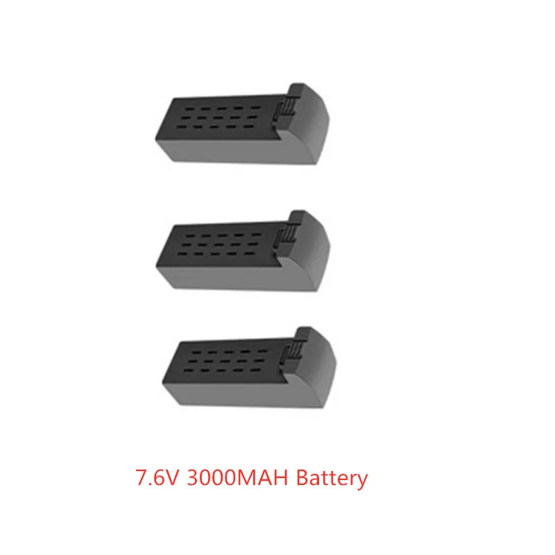 LS7S RC Drone batería 7,6 V 3000mAh batería/hélice/USB para LSRC-S7S LS7S RC Drone accesorios LS7S Drone batería LS7S Moto