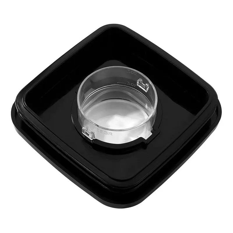ABHI-Blender Square Lid And Center Cap For Oster Blender Jar  For 4903 Oster Blender Square Jar Lid Replacements