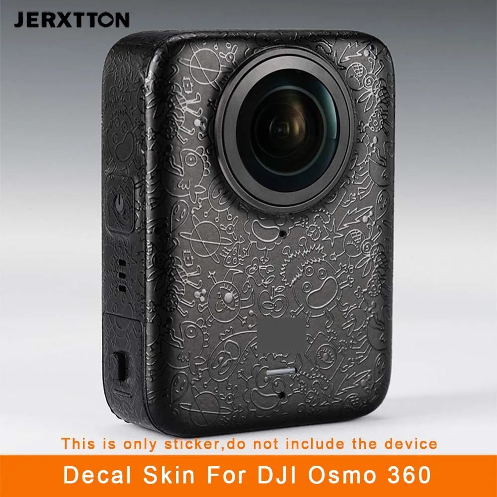 Osmo360 Action Camera Sticker for DJI Osmo 360 Skin Scratch-resistant Protective Film Full Coverage Protection Decals