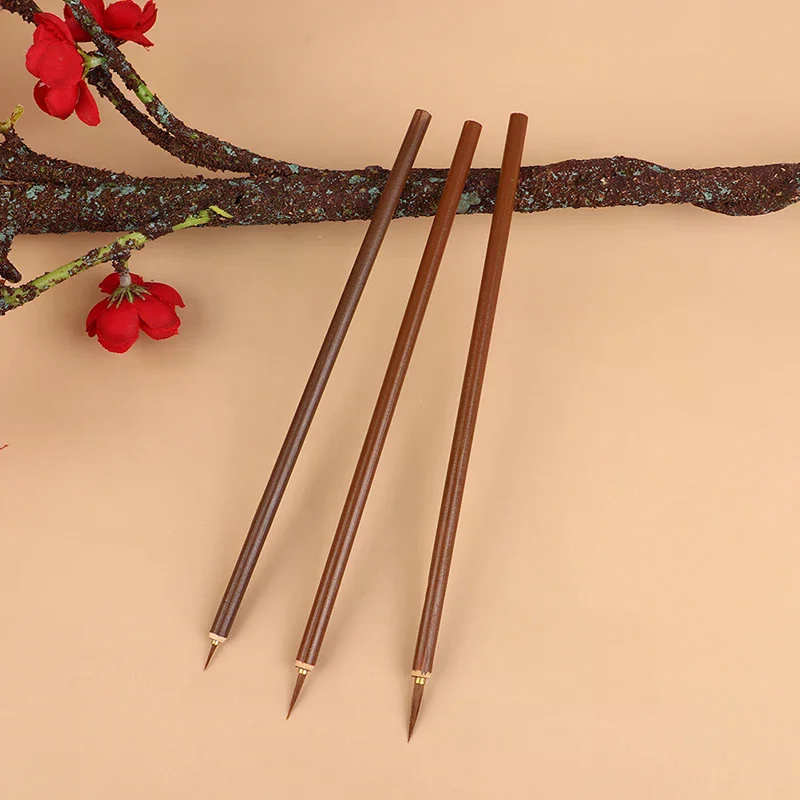 Wolves Hair Brush Pen Hook Line Paint Brush Chinese Calligraphy Brush Art Oil Painting Drawing Brush