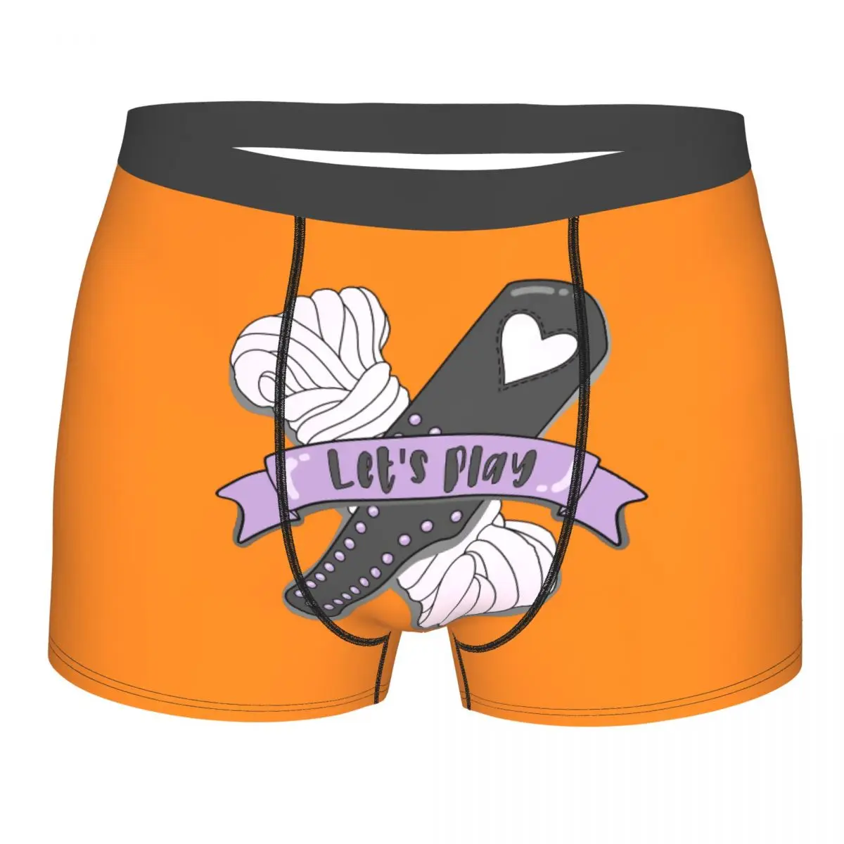 BDSM Underpants Cotton Panties Man Underwear Sexy DDLG Let's Play Shorts Briefs